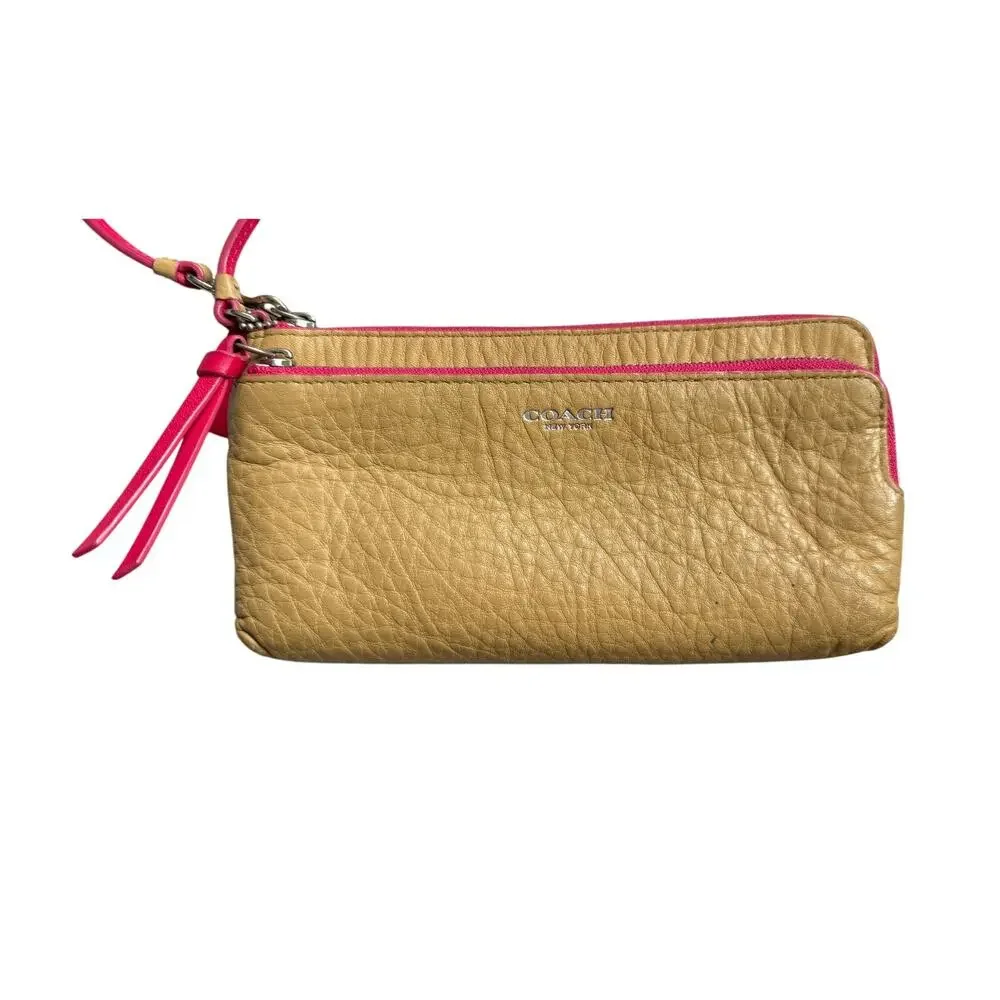 Coach soft pebbled